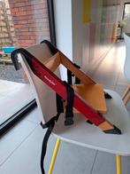 Handysitt stoelverhoger rood incl opberghoes, Enlèvement, Dossier, Utilisé, Bois