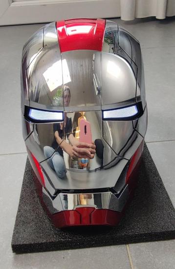 Realistische Iron-Man helm beschikbaar voor biedingen