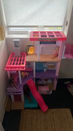 Barbie droomhuis + camper + enkele Barbies, Kinderen en Baby's, Speelgoed | Poppenhuizen, Ophalen