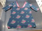 nieuw t- shirt longsleeve Lola & Liza, Zoe Loveborn bloem 40, Maat 38/40 (M), Nieuw, Ophalen of Verzenden, Blauw