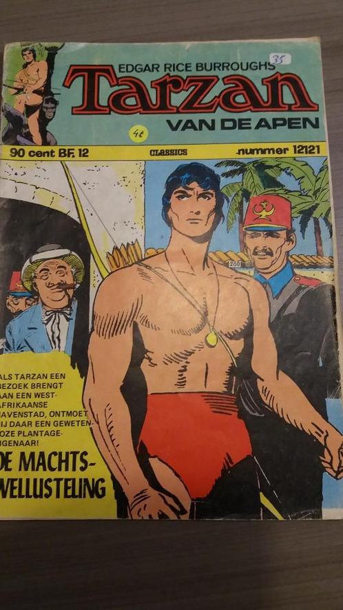Tarzan van de apen / nrs. 12.121 tot en met 12.225 / 1972, Livres, BD | Comics, Utilisé, Autres régions, Enlèvement ou Envoi