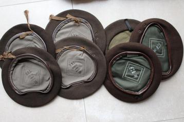 Mutsen baret bruin infanterie Korea-bruin ABL NIEUW beschikbaar voor biedingen