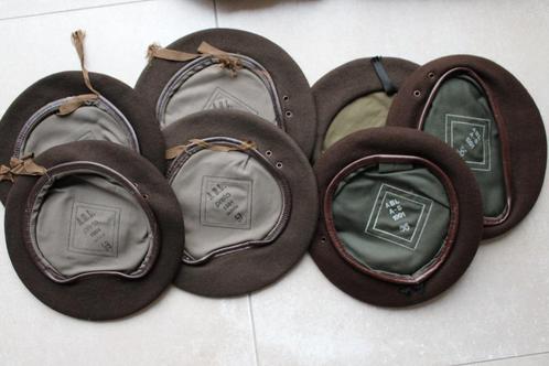 Mutsen baret bruin infanterie Korea-bruin ABL NIEUW, Verzamelen, Militaria | Algemeen, Landmacht, Helm of Baret, Verzenden