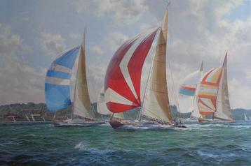 JOHN STEVEN DEWS / SUMMER RACING / KLEUROFFSET / 58x76cm SIG beschikbaar voor biedingen