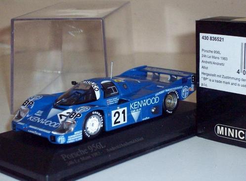 MINICHAMPS PORSCHE 956L 1/43 430836521 Andretti/Andretti/Tou, Hobby & Loisirs créatifs, Voitures miniatures | 1:43, Neuf, Voiture