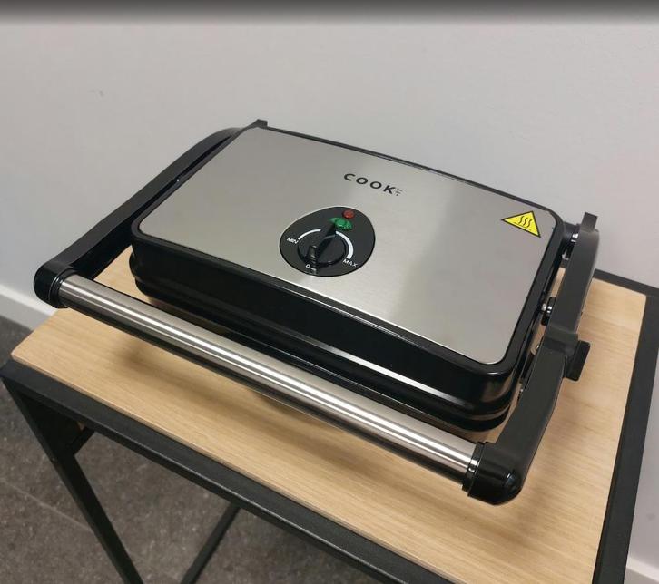 COOK-IT Contactgrill, Elektronische apparatuur, Contactgrills, Zo goed als nieuw, Verzenden