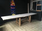 Unieke eettafel XXL / 12 personen, Huis en Inrichting, Ophalen, Landelijk - Loft..., 200 cm of meer, 50 tot 100 cm