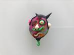 Broche speld abstract gezicht 6 cm, Handtassen en Accessoires, Broches, Ophalen of Verzenden, Gebruikt