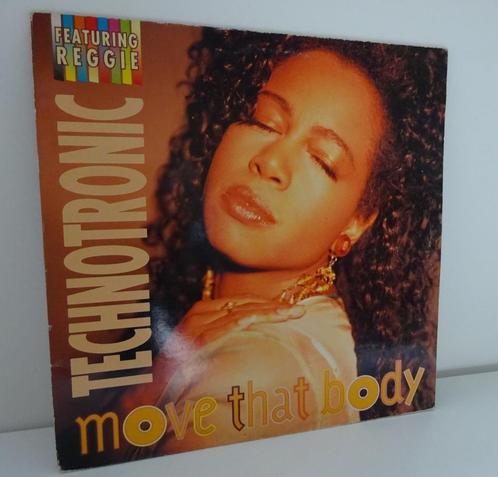 Technotronic - Move That Body (pressage original, bon état, CD & DVD, Vinyles | Dance & House, Utilisé, Dance populaire, 12 pouces