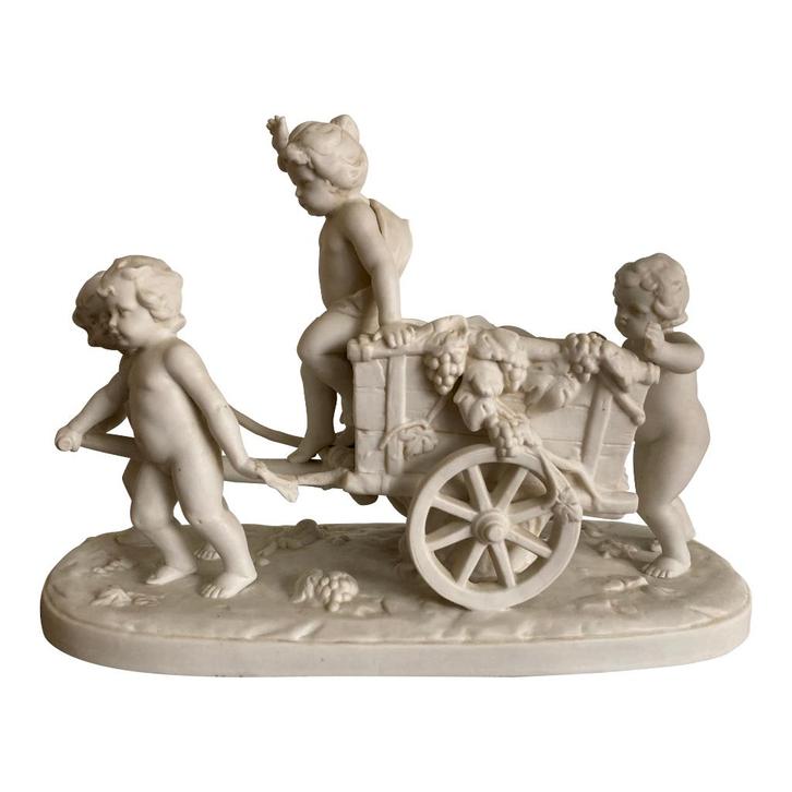 Statue en porcelaine Katzhütte, Antiquités & Art, Antiquités | Porcelaine, Enlèvement