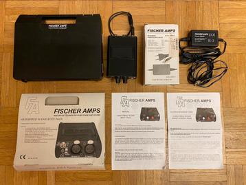 Fischer Amps In-Ear Monitor Belt Pack + DC power supply
