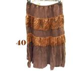 (1) -jupe femme t.40 brune, Taille 38/40 (M), Enlèvement ou Envoi, Comme neuf, Brun