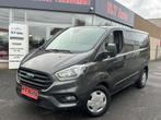 Ford transit custom 2.0 TDCI automatique/euro6b3 places!!, Argent ou Gris, Euro 6, Entreprise, 3 places