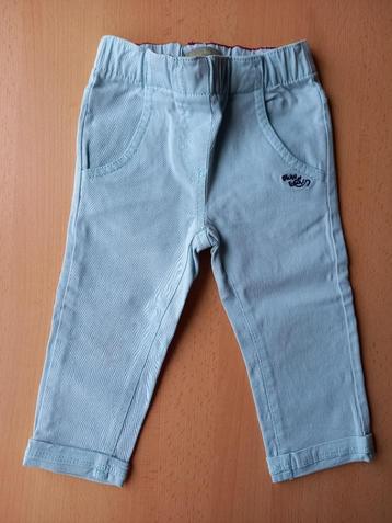 Pantalon bleu clair taille 80 fille Tricky Tracks, Pantalon, Enlèvement ou Envoi, Comme neuf, Tricky Tracks