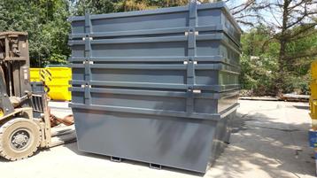 Gemakbak haakarm containers