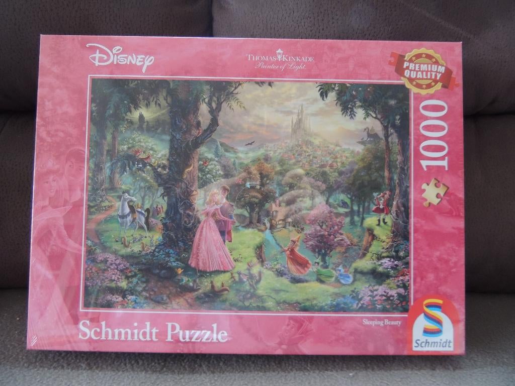 Puzzle 1000 pièces - Disney - La belle au bois dormant, Enlèvement, Puzzle