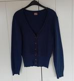 Who's That Girl blauw gebreid kort vestje, Kleding | Dames, Maat 38/40 (M), Who's that girl, Blauw, Ophalen of Verzenden