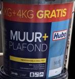 Hubo muur- en plafondverf 20+4 kg gratis wit, Peinture, Enlèvement, 20 litres ou plus, Blanc