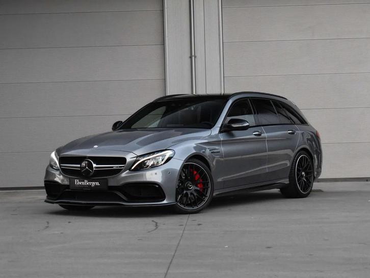 Mercedes-Benz C-CLASS 63 AMG C63 S AMG / Palladiumsilver / L, Auto's, Mercedes-Benz, Bedrijf, Te koop, C-Klasse, ABS, Achteruitrijcamera