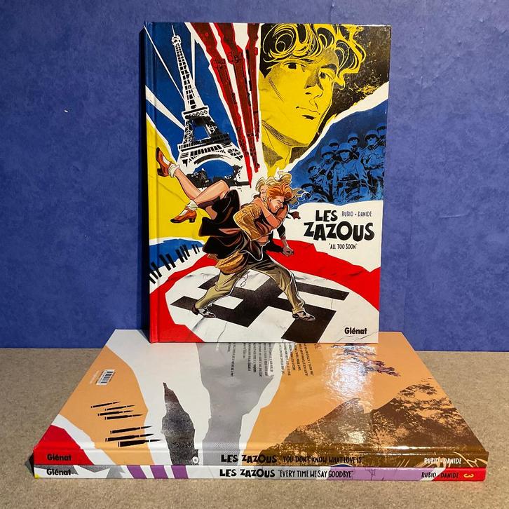 Les Zazous - Tomes 1 à 3 en E.O., Livres, BD, Comme neuf, Plusieurs BD, Enlèvement