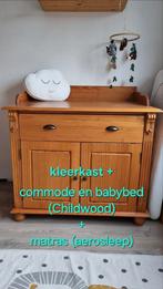 Kinderkamer complete set Childwood + matras en aerosleep, Ophalen, Gebruikt