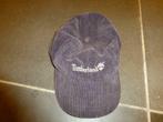 blauwe velours pet van Timberland maat 54, Kinderen en Baby's, 134 t/m 140, Gebruikt, Timberland, Ophalen of Verzenden