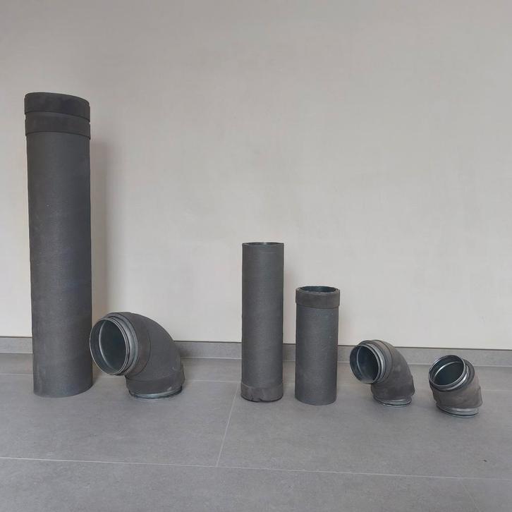 Geïsoleerde ventilatiebuizen 125 & 180 mm, Doe-het-zelf en Bouw, Ventilatie en Afzuiging, Ophalen