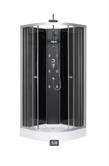 Douchecabine FULL BLACK beschikbaar voor biedingen