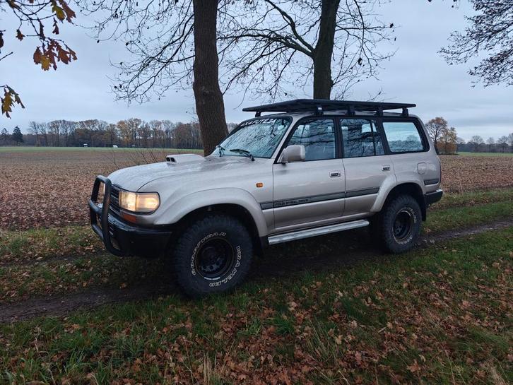 Toyota landcruiser hdj80, Auto's, Toyota, Particulier, Landcruiser, 4x4, Diesel, SUV of Terreinwagen, 5 deurs, Automaat, Vierwielaandrijving