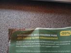 20 % korting Bellewaerde Park, Tickets en Kaartjes, Drie personen of meer, Kortingskaart