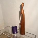 Hout sculptuur door Lecomte Jean francois, Antiek en Kunst, Ophalen of Verzenden
