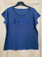 blauw t-shirt medium, Blauw, Ophalen of Verzenden