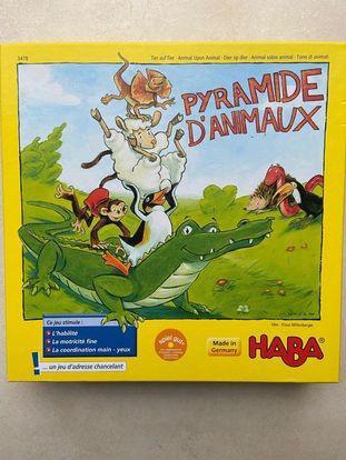 Jeu HABA "Pyramide d'animaux" (à partir de 4 ans), Hobby & Loisirs créatifs, Jeux de société | Jeux de plateau, Utilisé, Enlèvement