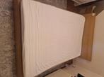Bed, Huis en Inrichting, Slaapkamer | Bedden, Ophalen, Gebruikt, Bruin, Tweepersoons
