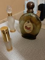 3 lege oude parfumflesjes, Verzamelen, Parfumverzamelingen, Ophalen of Verzenden, Zo goed als nieuw