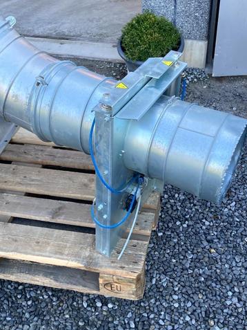 Afsluitklep afzuiging diameter 250mm. elektro pneumatisch  beschikbaar voor biedingen