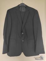Zwart kostuum jas 50 en broek 48, Angelo Litrico, Kleding | Heren, Ophalen, Maat 48/50 (M), Zwart, Nieuw
