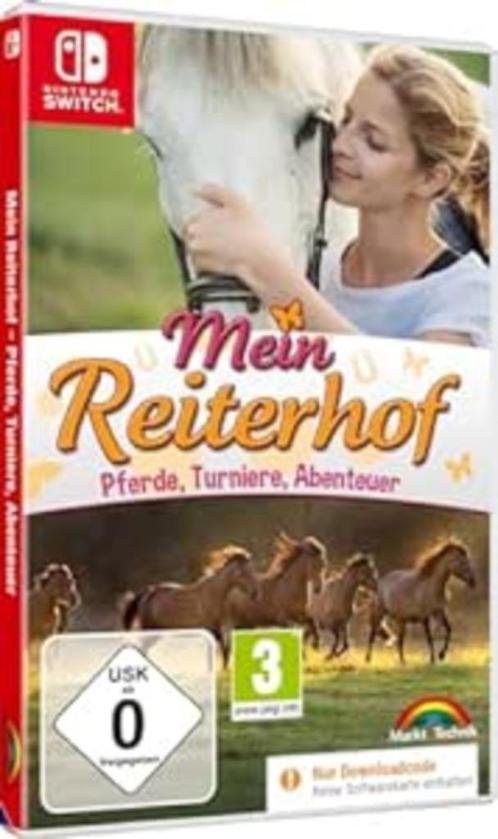 Mein reiterhof (Mon manage) Horse game switch, Consoles de jeu & Jeux vidéo, Jeux | Nintendo Switch, Comme neuf, Simulation, À partir de 3 ans