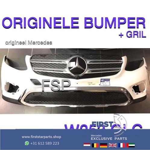 W253 GLC Voorbumper + Gril origineel Mercedes 2015-2019 diam, Auto-onderdelen, Carrosserie, Bumper, Mercedes-Benz, Voor, Gebruikt