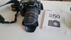Nikon D50 met Tamron 18-200/f3.5-6.3, Audio, Tv en Foto, Fotocamera's Digitaal, Ophalen of Verzenden, Nikon