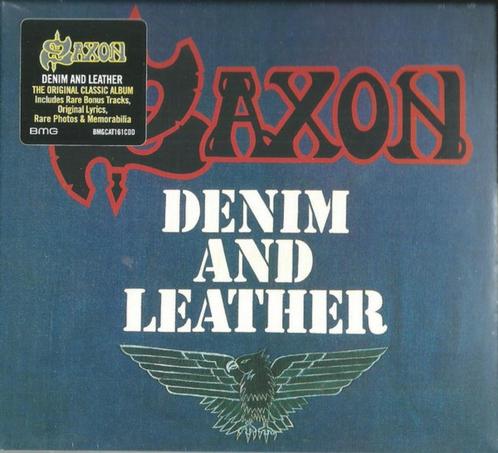 CD NEW: SAXON - Denim and Leather (2018 Digipak) (1981), Cd's en Dvd's, Cd's | Hardrock en Metal, Nieuw in verpakking, Ophalen of Verzenden