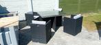 tuinset, Tuin en Terras, Tuinsets en Loungesets, Ophalen, 4 zitplaatsen, Kunststof, Gebruikt