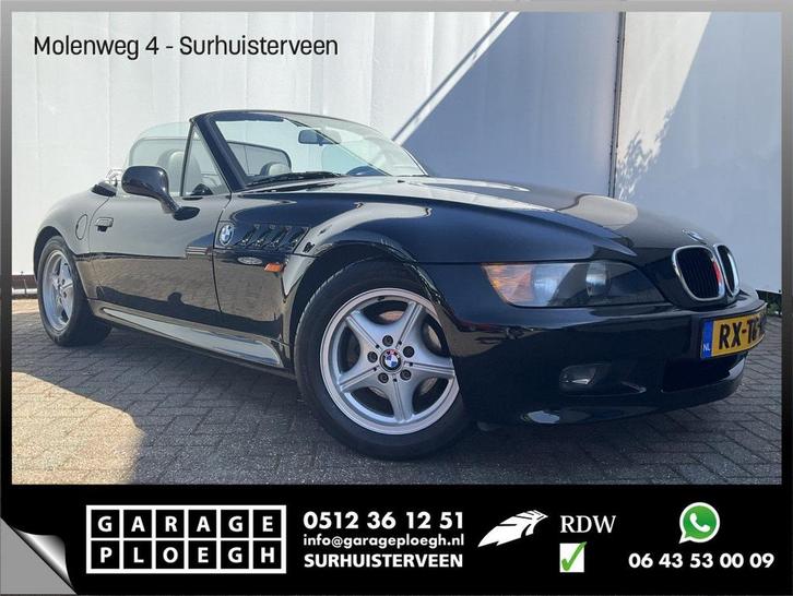 BMW Z3 Roadster 1.9 141pk Origineel NL Topstaat Bagagerek, Auto's, BMW, Bedrijf, Z3, ABS, Airbags, Alarm, Boordcomputer, Centrale vergrendeling