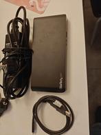 Startech docking station (hdmi, dp, 2x usb-c, 3x USB, eth), Computers en Software, Ophalen of Verzenden, Zo goed als nieuw, Docking station