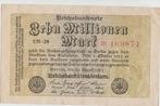 Zehn Millionen Mark 1923 Allemagne, Enlèvement ou Envoi, Billets en vrac, Allemagne