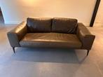 Lederen sofa 2 zit (kalfsleer), Ophalen, Zo goed als nieuw