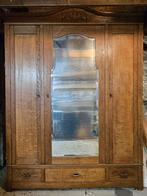 Antieke kleerkast, Huis en Inrichting, Ophalen, 150 tot 200 cm, 50 tot 75 cm, Met plank(en)