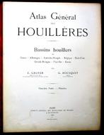 Atlas carte plan bassin houiller charbonnage lampe de mineur, Enlèvement ou Envoi