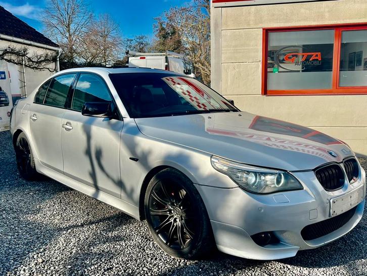 Bmw 520 d e60 facelift, Auto's, BMW, Bedrijf, Euro 4, Leder, Ophalen