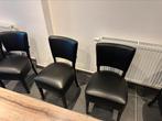 Zes horeca stoelen met 2 passende barkrukken, Maison & Meubles, Tabourets de bar, Enlèvement, Utilisé